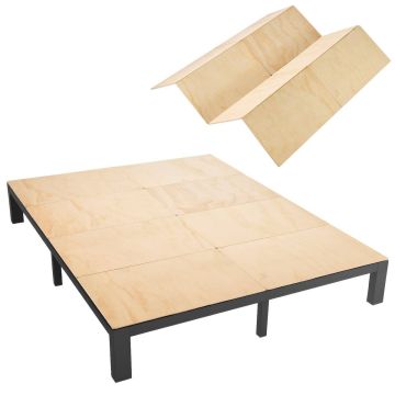 Listwy do łóżka VEVOR CB008, king size, 8 części, 195 × 178 cm