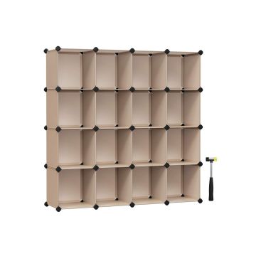 Półka na buty 31x153x153cm, biało-czarna