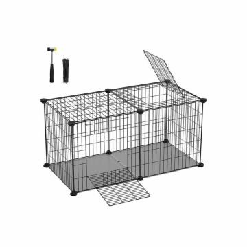 Small animal enclosure 82x41x41cm., black