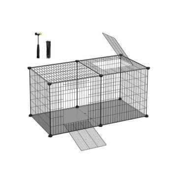 Small animal enclosure 102x51x51cm., black