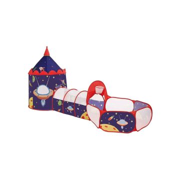 Play tent with tunnel and balls