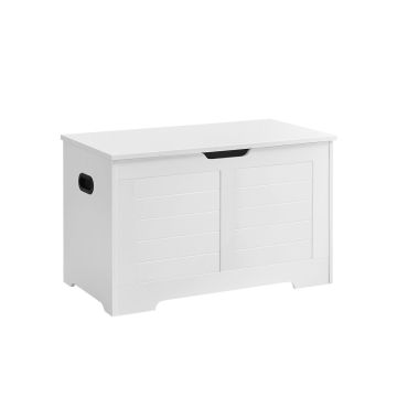 Ławka na buty z miejscem do przechowywania 40x80x46cm, biała