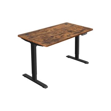 Height-adjustable electric desk