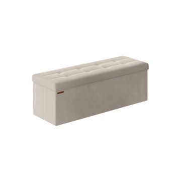 Ławka do przedpokoju 38x110x38cm, biała
