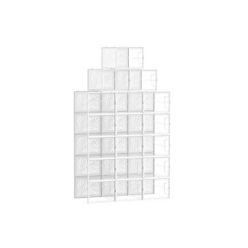 Pudełka na buty 18 szt. 35x25,5x19cm., białe