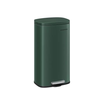Trash can 30L., dark green