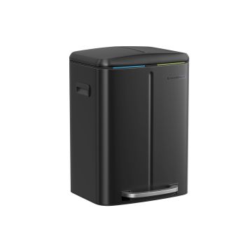 Trash can 20L, black