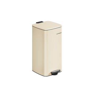 Trash can 34x28.5x54.4cm., beige