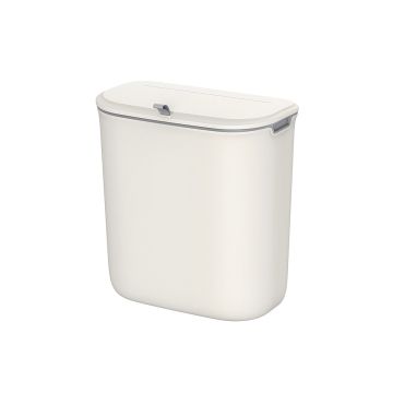 Trash can 9L., white
