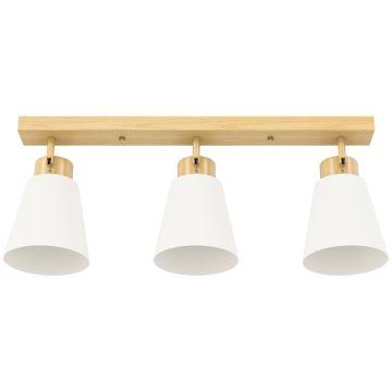 Lampa sufitowa, 3 oprawki E27, 55 × 13 × 20 cm
