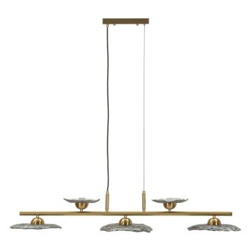 Lampa sufitowa Emily, 5 lamp, 100 × 18 × 24 cm
