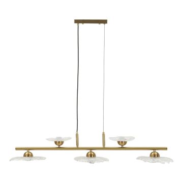 Lampa sufitowa Emily, 5 lamp, 100 × 24 × 18 cm