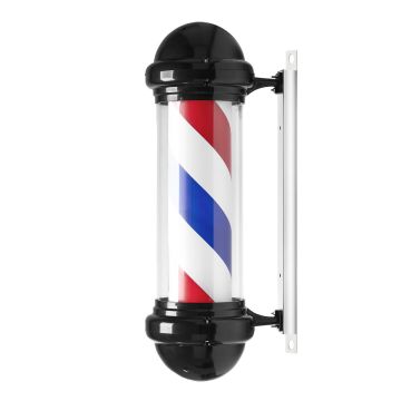 Lampa sufitowa do salonów fryzjerskich Gabbiano, czerwono-biało-niebieska