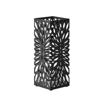Stojak na parasole 15,5x15,5x41cm, czarny