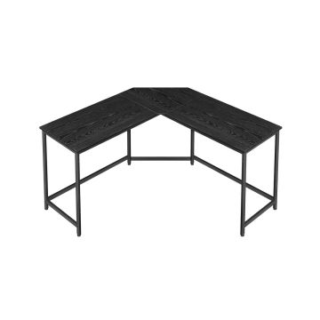 Desk 149x149x76cm., black