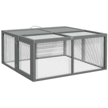 Small animal cage PawHut 110x105x50cm., gray