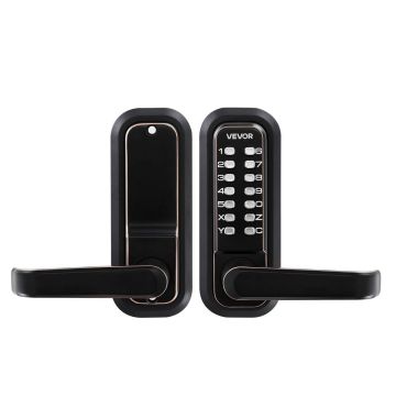Mechanical door lock VEVOR OL-209D3-BK-07, one-sided keypad