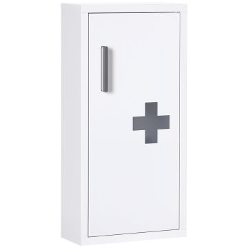 Medical cabinet Kleankin 30x12x60cm., white