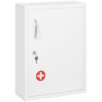 Medical cabinet Kleankin 40x15x53.5cm., white