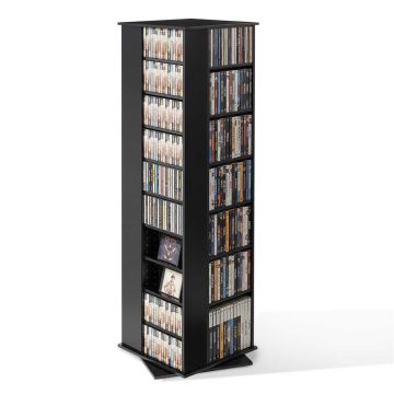 Szafka na media VEVOR USF00302, 34 przegródki, czarna, 47,5 × 163,6 × 47,5 cm