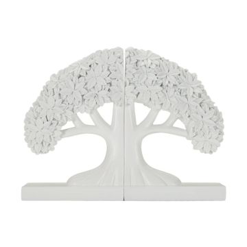 Tree-shaped bookends, set of 2, 23.5 × 18 × 8 cm