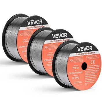 MIG welding wire VEVOR E71T-GS, 3 rolls