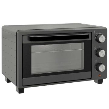 Mini piekarnik Homcom 46x38,5x29cm., ciemnoszary