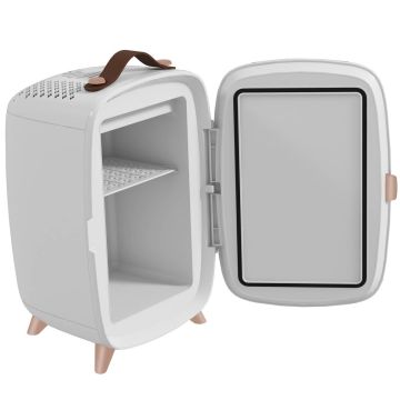 Mini refrigerator for cosmetics Homcom 24.3x19.4x35.6cm., white