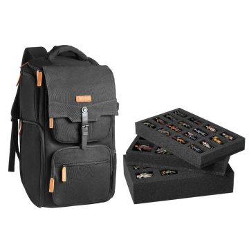 Torebka miniaturowa VEVOR ZL-SND-0666, 3 warstwy, 58 figurek, kolor czarny, 29 × 25 × 55 cm