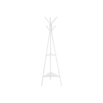 Marble clothes rack, white