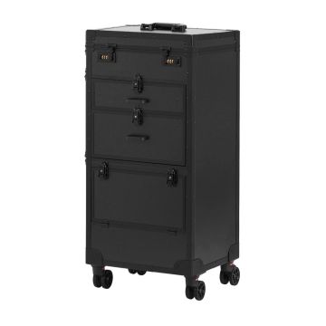 Mobile barbershop suitcase Gabbiano V21, 44 × 35 × 86 cm