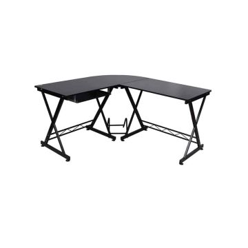 Modern corner table 150x138x75cm., black
