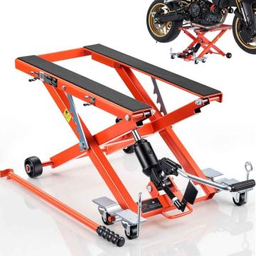 Podnośnik motocyklowy VEVOR JL-M01108, 499 kg, 293 × 67 × 23 cm