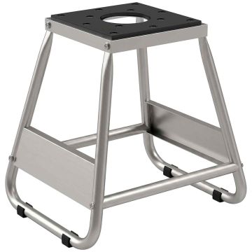 Stojak na motocykl, do 500 kg, szary, 36 × 40,5 × 40 cm
