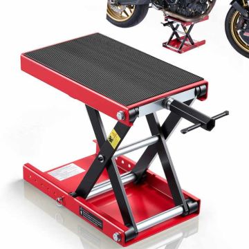 Podnośnik nożycowy motocyklowy VEVOR JL-M01101, udźwig 499 kg, 426 × 245 × 95 mm