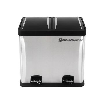 Trash can 48 liters (2 x 24 l)