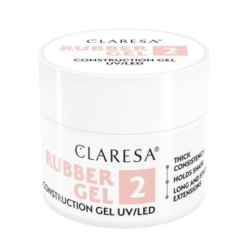 Nail gel Claresa Rubber Gel, 2
