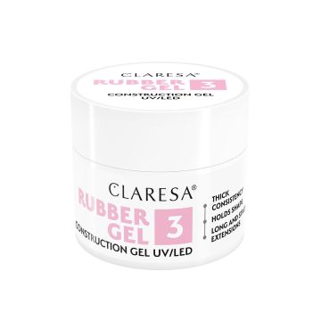 Nail gel Claresa Rubber Gel