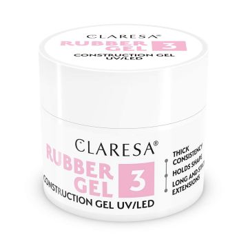 Nail gel Claresa Rubber Gel
