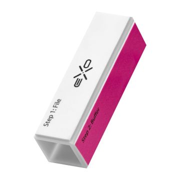 Nail polishing block EXO, 4-sided, 9 × 2.5 × 2.5 cm