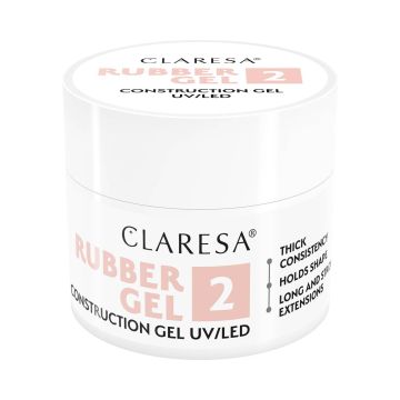 Nail extension gel CLARESA Rubber Gel 2