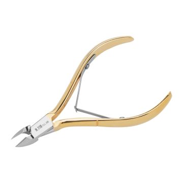 Nail clippers "NGHIA Export N-112", Gold