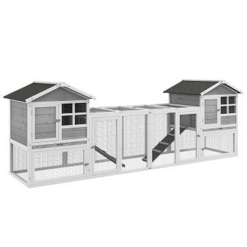 Cage for rodents, two-story, 259 × 64 × 92 cm