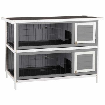 Cage for small animals, 2-storey, 136.4 × 93 × 50 cm