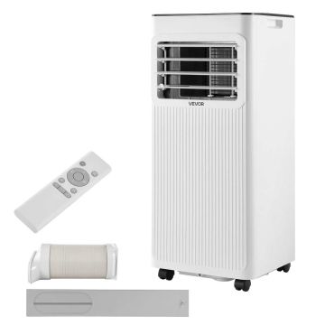 Portable air conditioner VEVOR OL-A016LF20N2, 3 in 1, White, 36 × 89 × 33 cm
