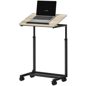 Laptop table, 55 × 62.5–82.5 × 36 cm