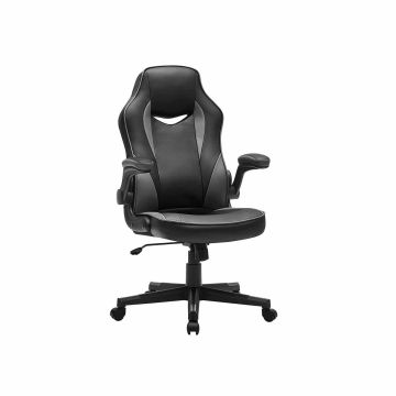 Fotel biurowy OBG064B03, czarno-szary