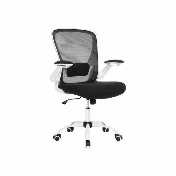 Office chair OBN37WT, black/white