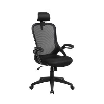 Ergonomiczny fotel biurowy, czarny