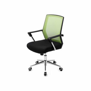 Office chair OBN83GN, black/green